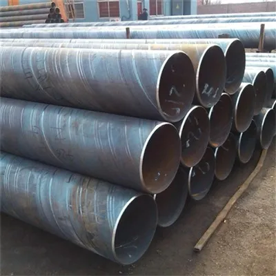 ASTM A53 Spiralsvetsad svart rör