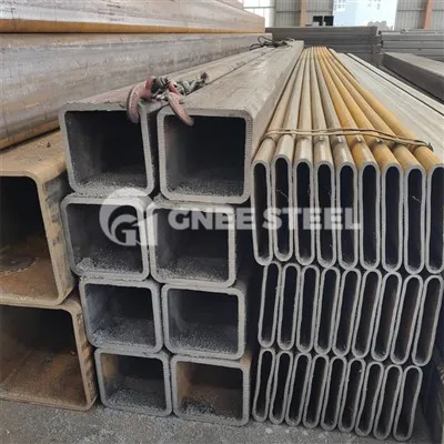 Q355B Hot rullade ERW Square Steel Pipes